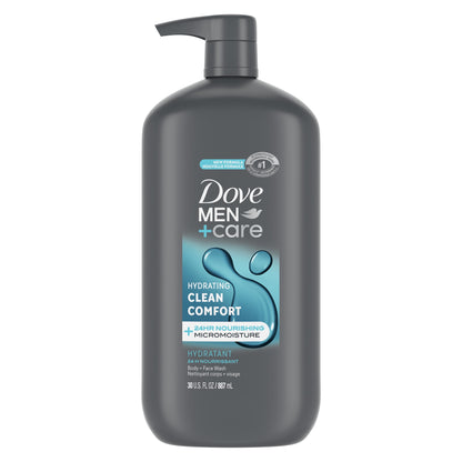 Dove Men+Care Body Wash and Face Wash