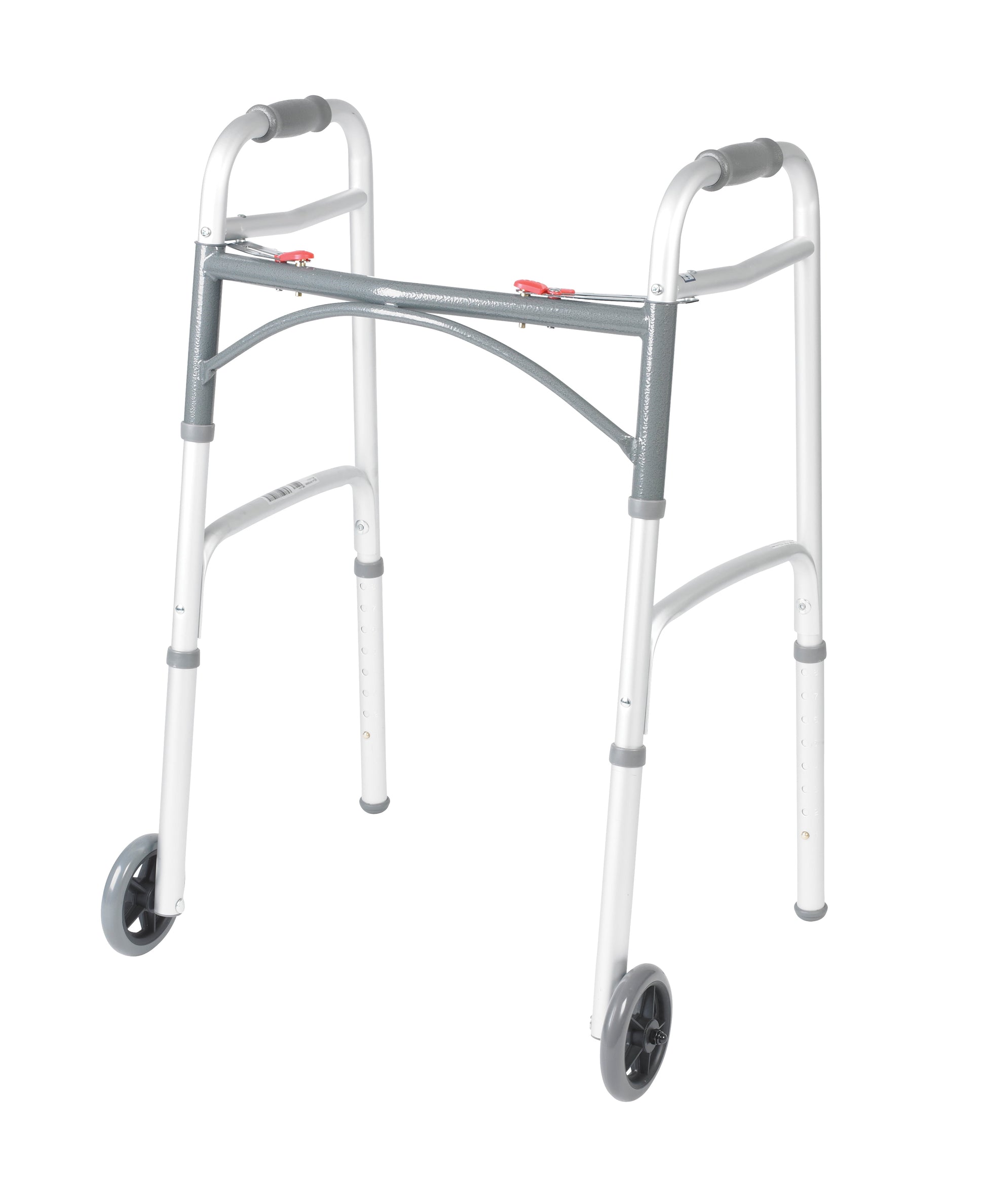 Deluxe Two Button Folding Walker