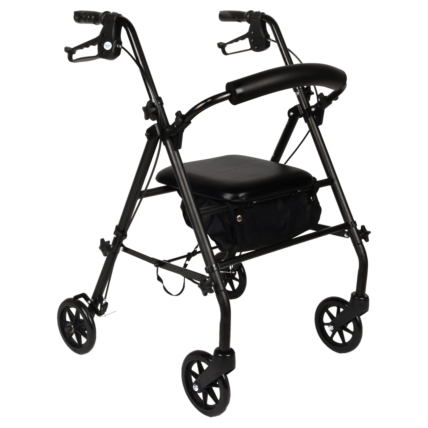 Rollator with Seat and Wheels