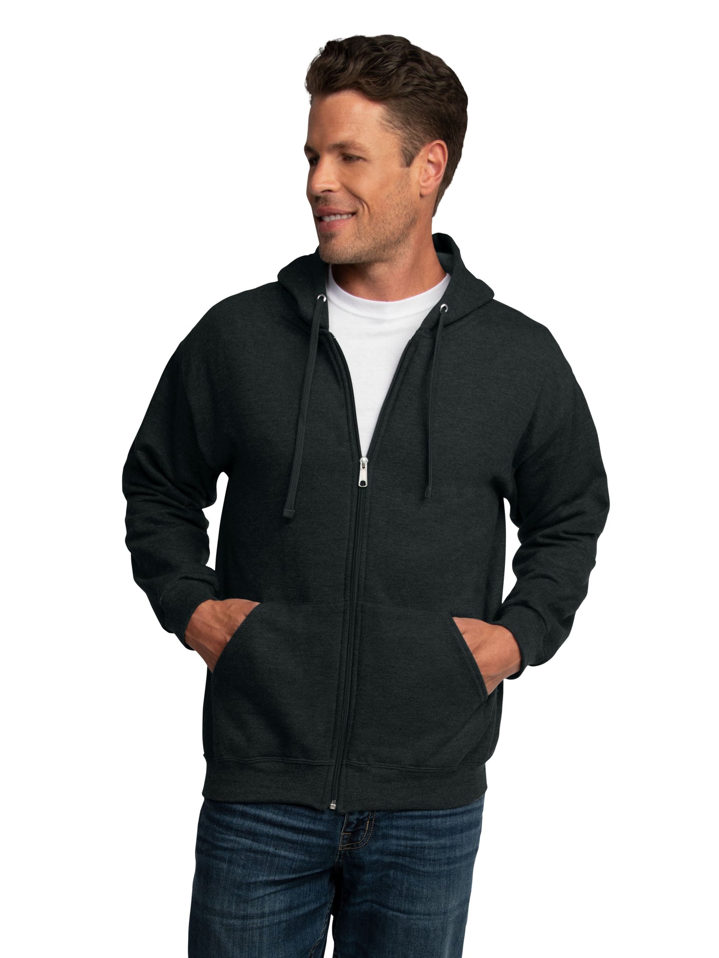 Men's Fleece Full Zip Hoodie