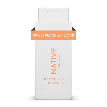 Native Body Wash, Sweet Peach & Nectar