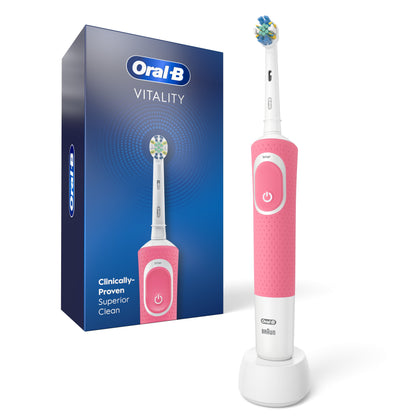 Oral-B Vitality FlossAction Electric Rechargeable Toothbrush, Powered by Braun, for Adults & Children 3+