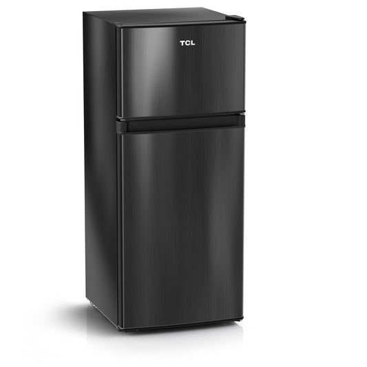 4.5 Cu. ft. Two Door Compact Mini Fridge With Freezer