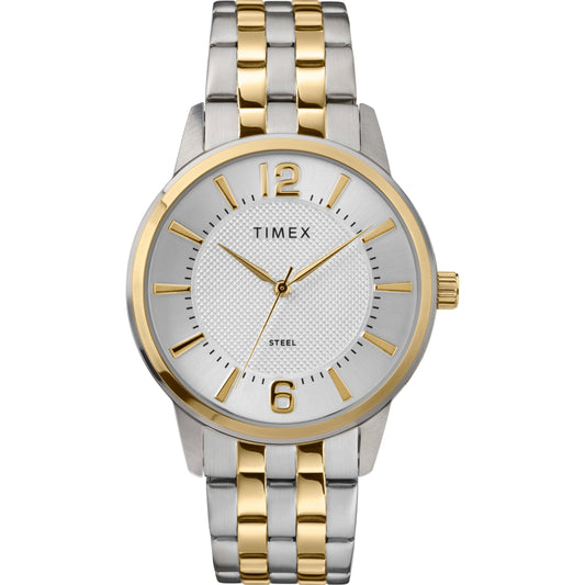 Timex Men's Steel 3-Hand 40mm Watch