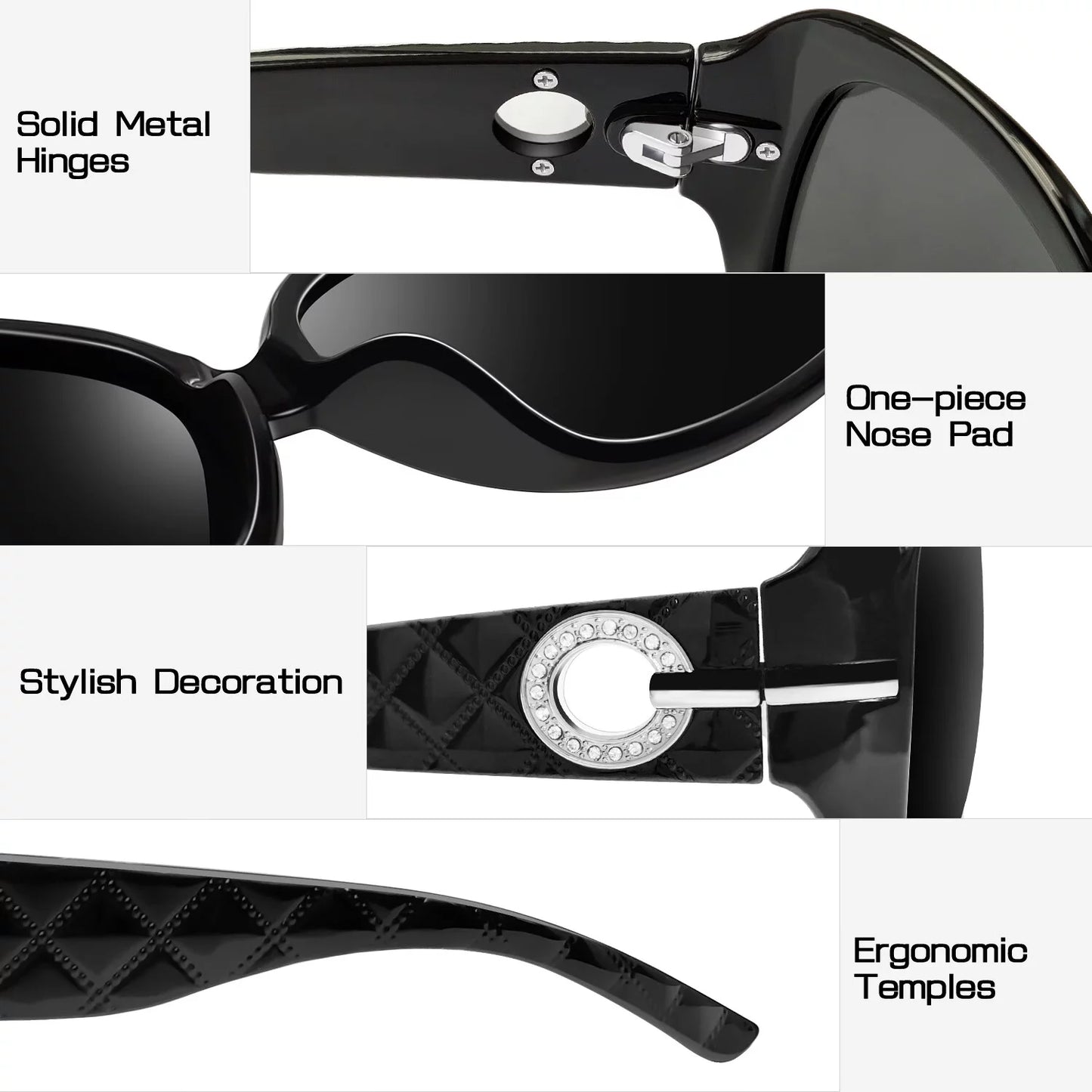 Oversized Polarized Sunglasses