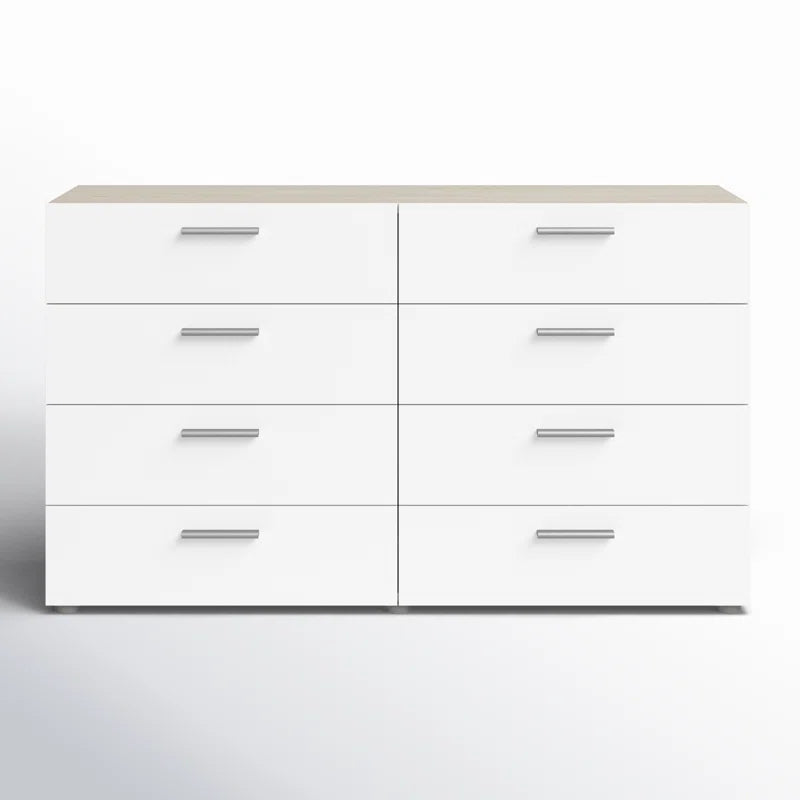 8 Drawer Double Dresser