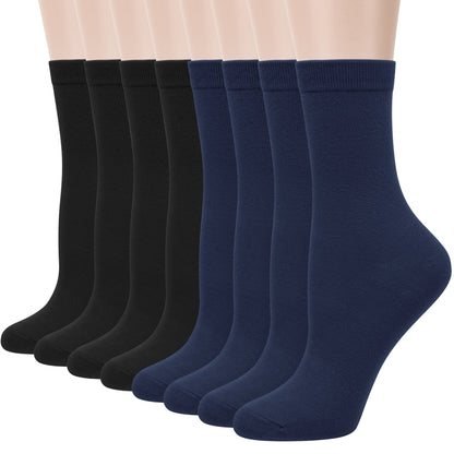 Soft Cotton Crew Socks