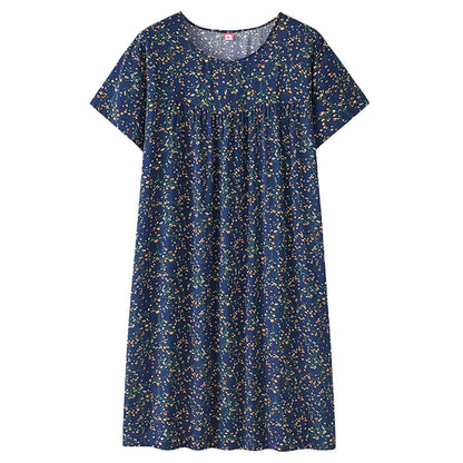 Cotton Silk Sleep Dress