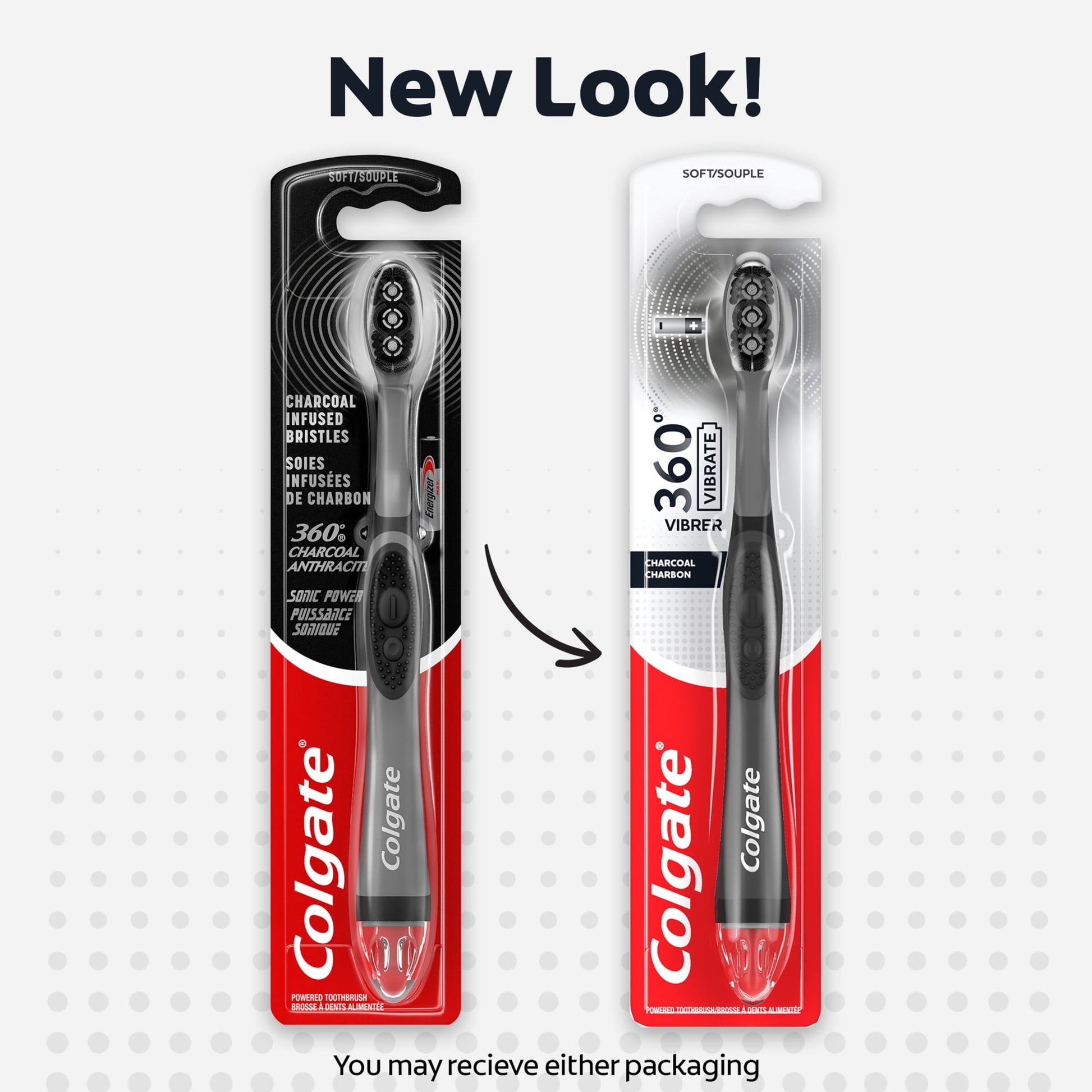 Colgate  Charcoal Battery Operated Toothbrush