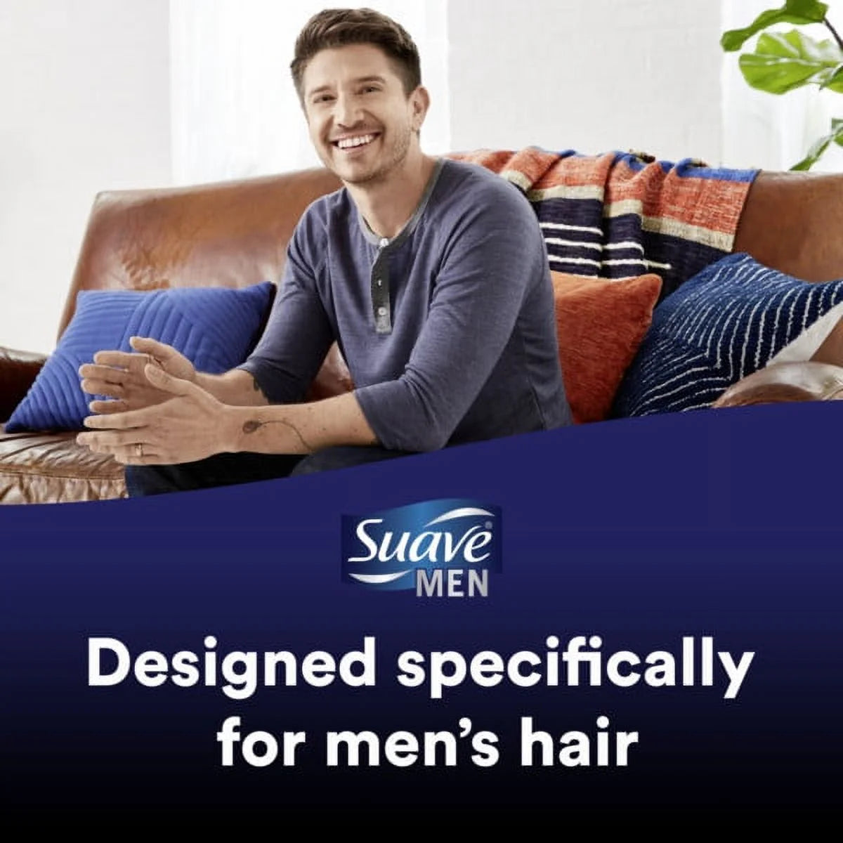 Suave Professionals Men 2-in-1 Shampoo & Conditioner