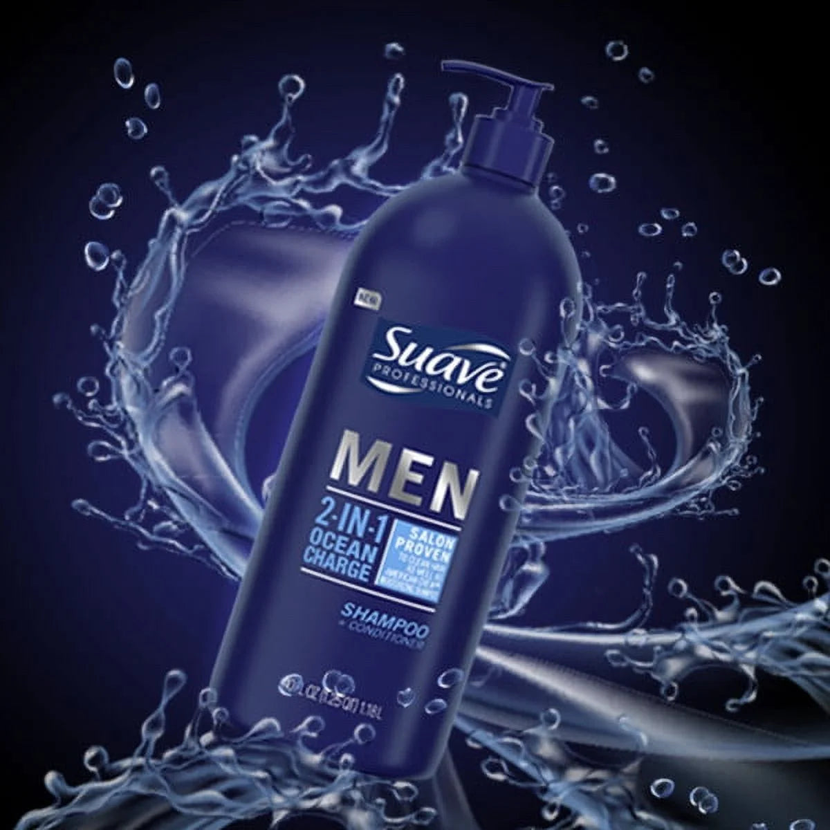 Suave Professionals Men 2-in-1 Shampoo & Conditioner