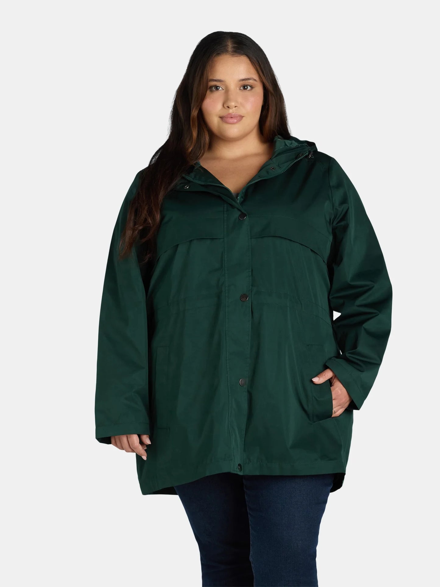 Lightweight Hooded Anorak Jacket