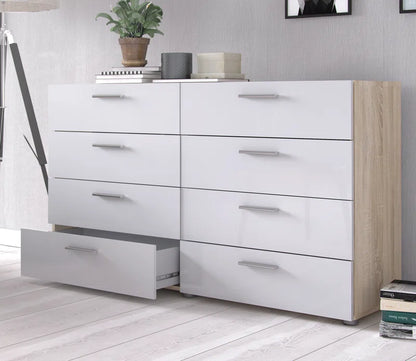 8 Drawer Double Dresser