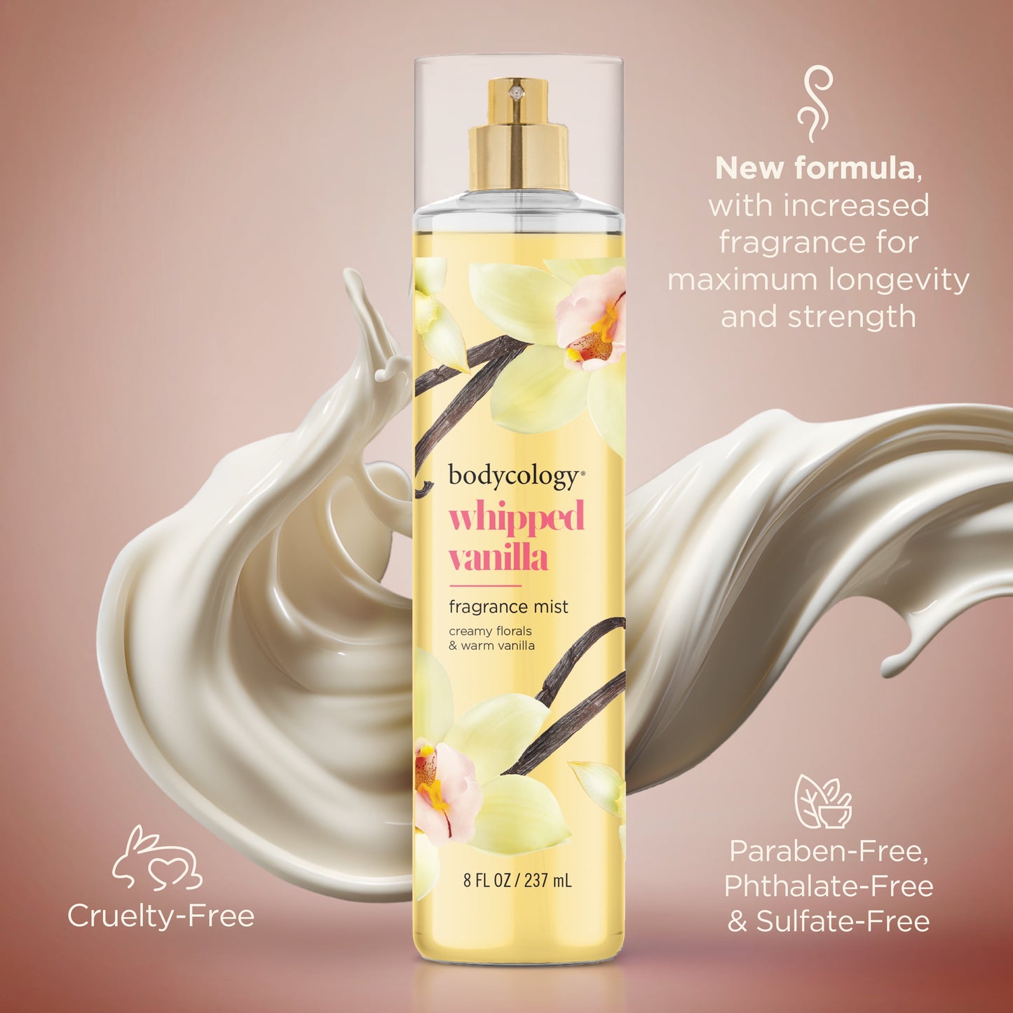 Bodycology Fragrance Body Mist, Whipped Vanilla