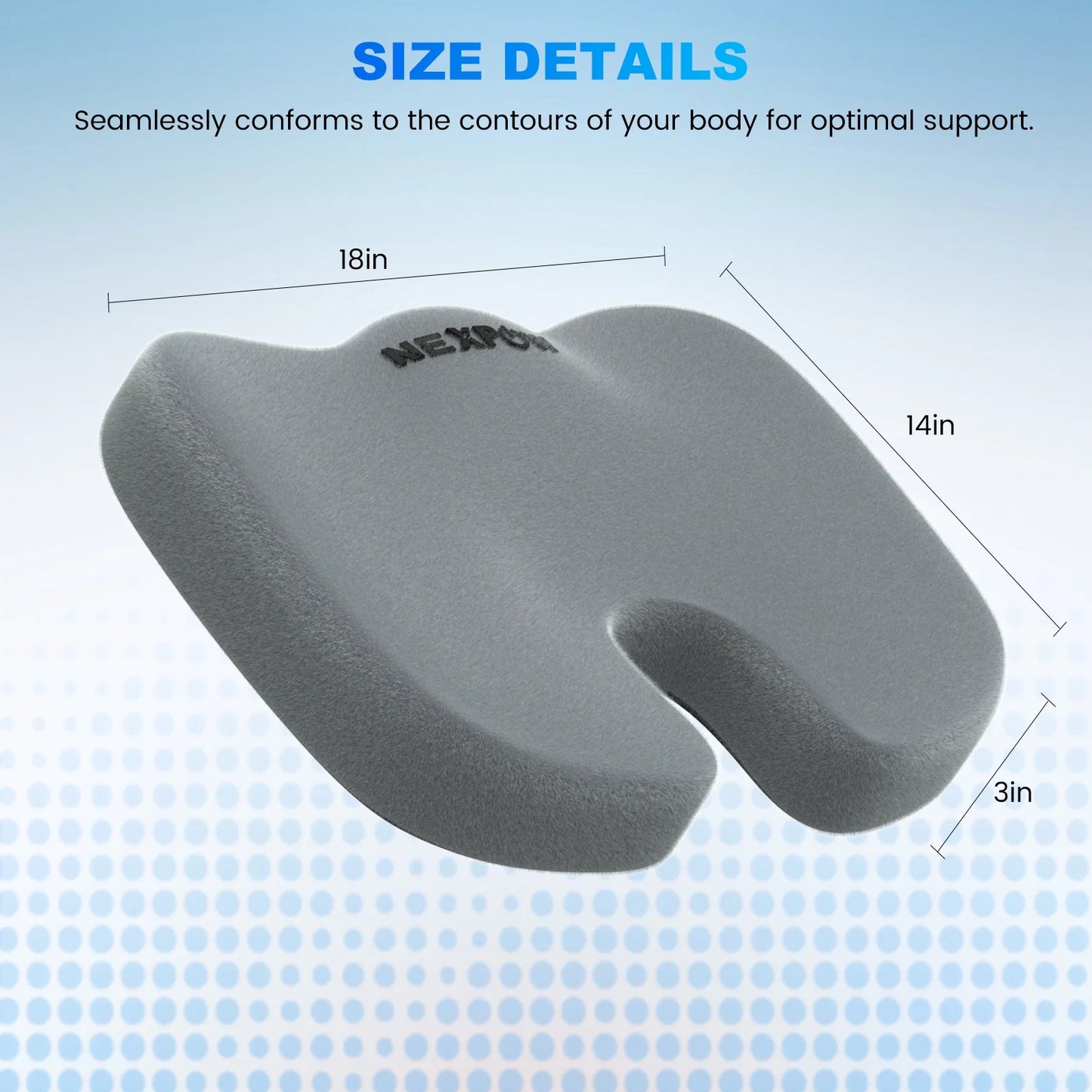 Memory Foam Seat Cushion