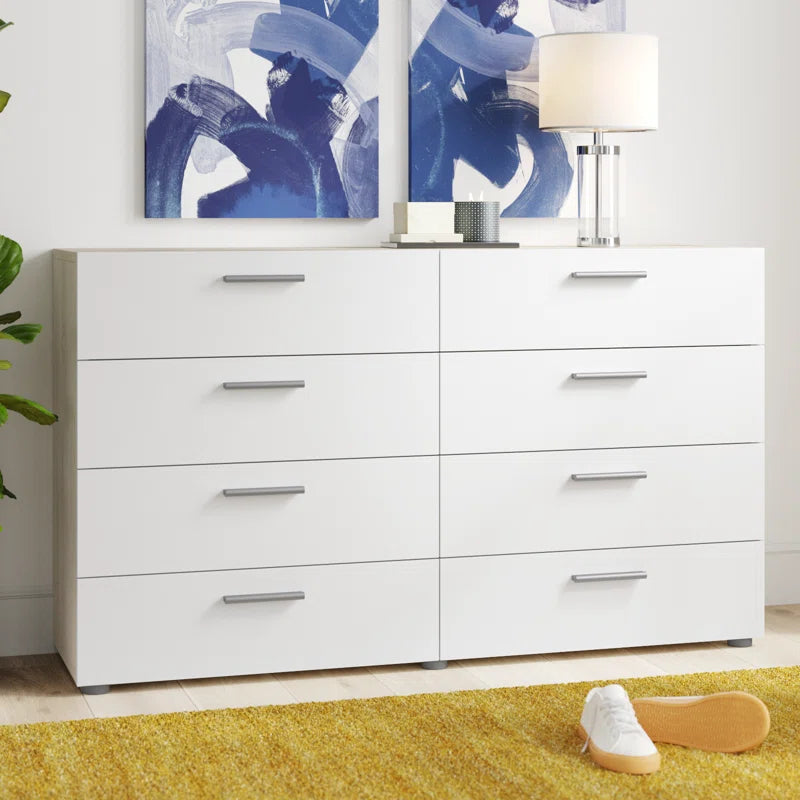 8 Drawer Double Dresser