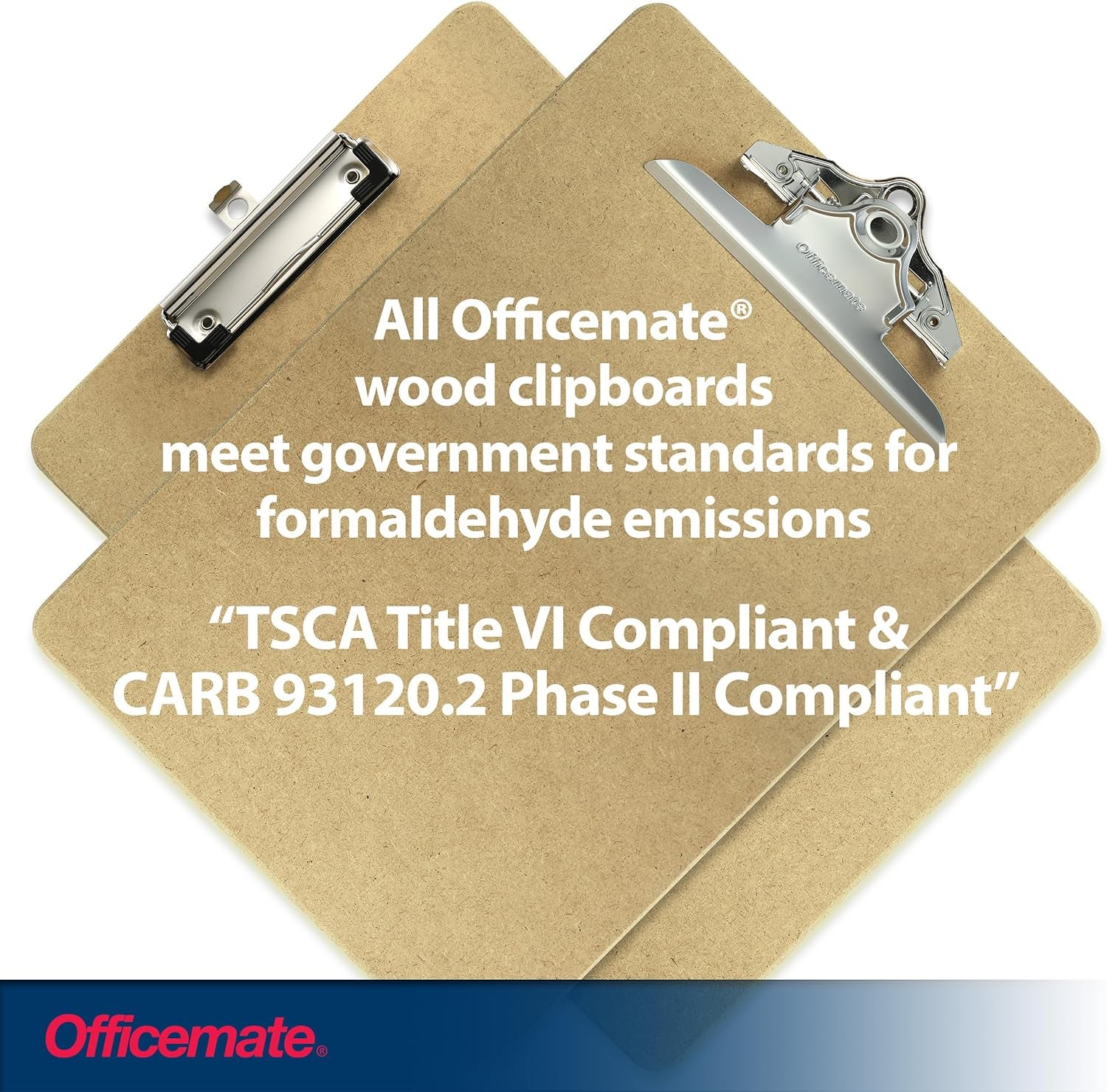 Officemate Recycled Wood Clipboard