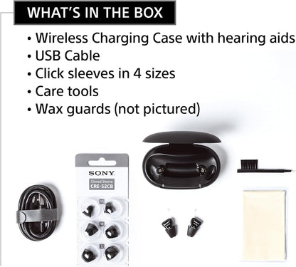 Sony CRE-C20 Self-Fitting OTC Hearing Aids