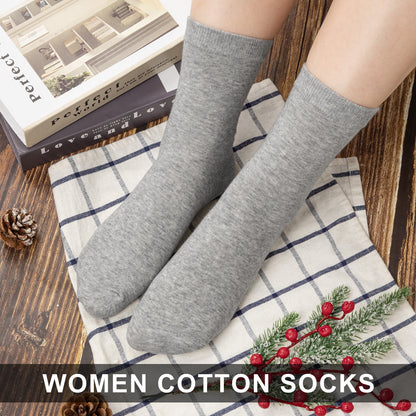 Soft Cotton Crew Socks