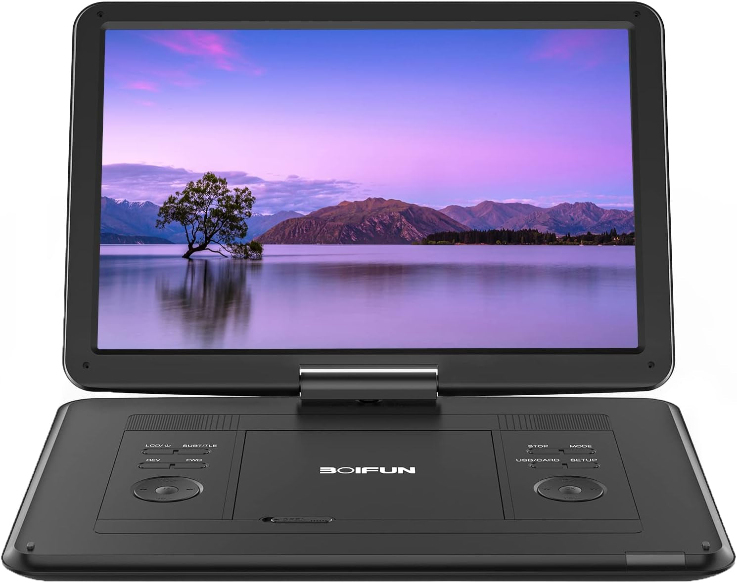 17.5" Portable DVD Player with 15.6" Large HD Screen