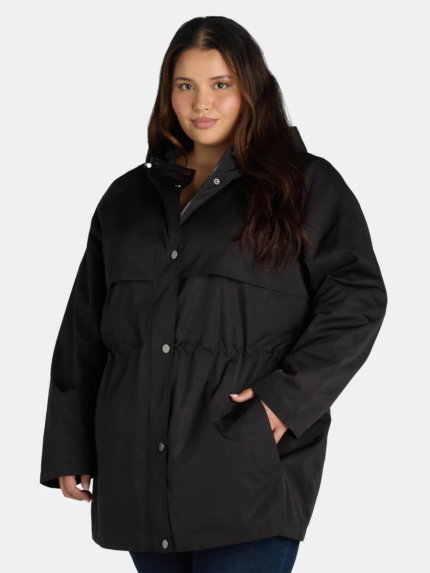 Lightweight Hooded Anorak Jacket