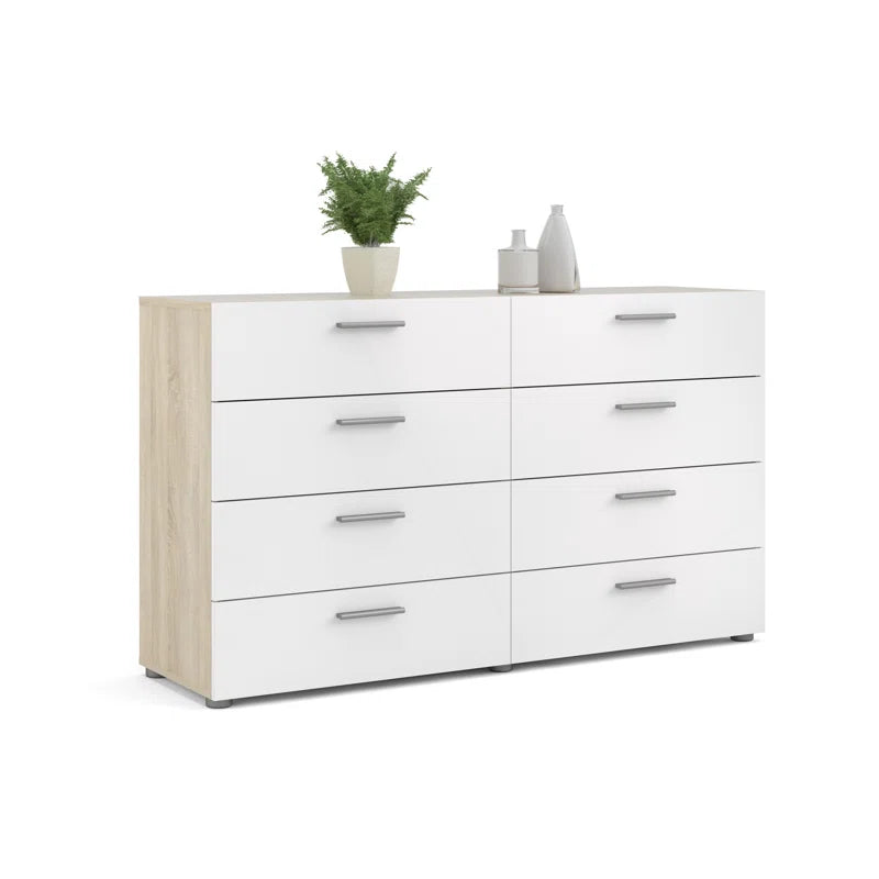 8 Drawer Double Dresser