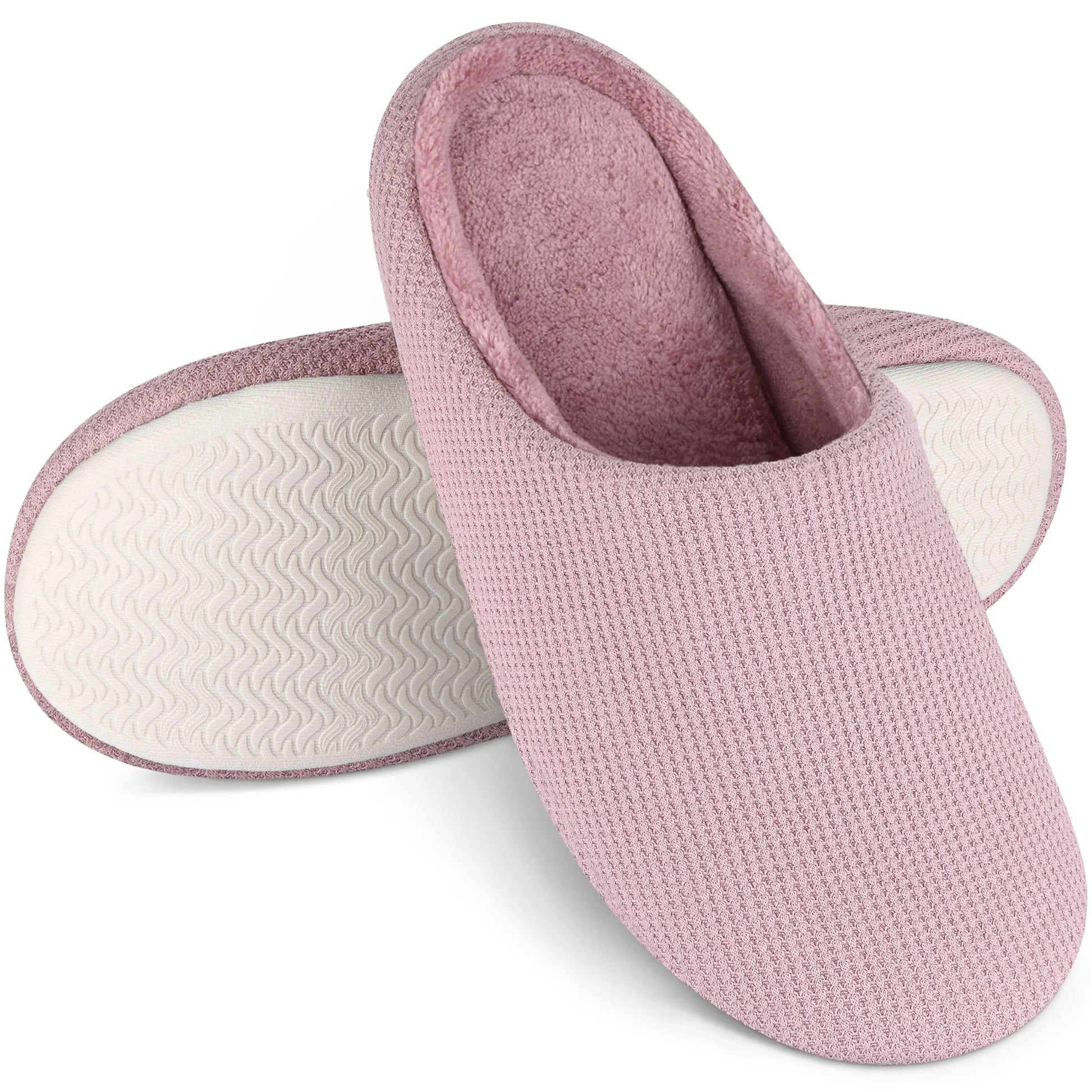 Bergman Kelly Memory Foam Slippers for Women & Men, Super Cushiony Slip-On House Shoes for WFH Comfort (Cush Collection), US Company