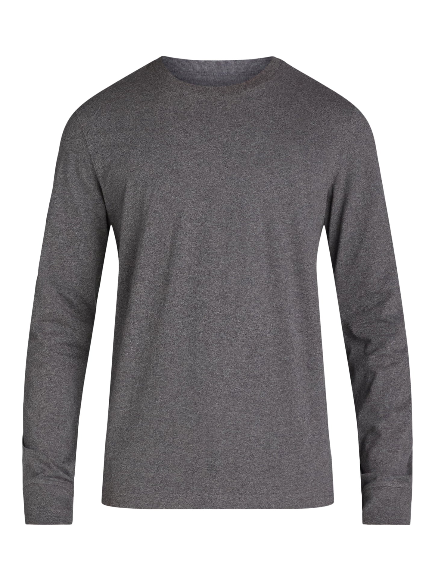 Crewneck T-Shirt with Long Sleeves