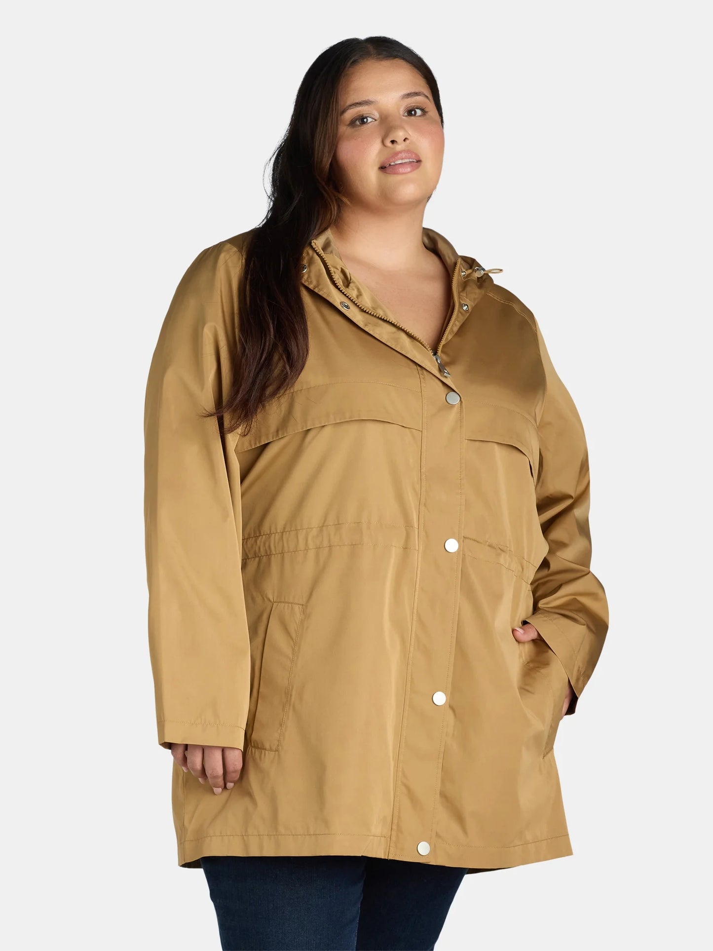 Lightweight Hooded Anorak Jacket