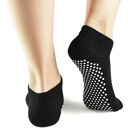 4 Pairs Non Slip Grip Socks